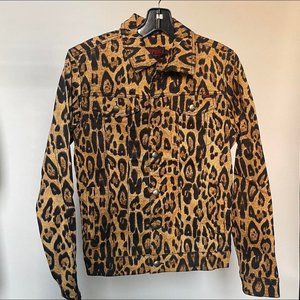 Tripp NYC Men’s Leopard Print Cotten Jacket